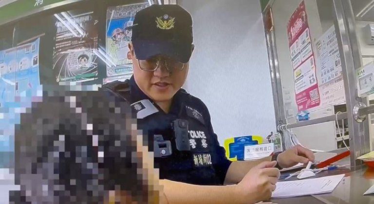 『他在香港等我』　新埔警攔阻15萬詐騙