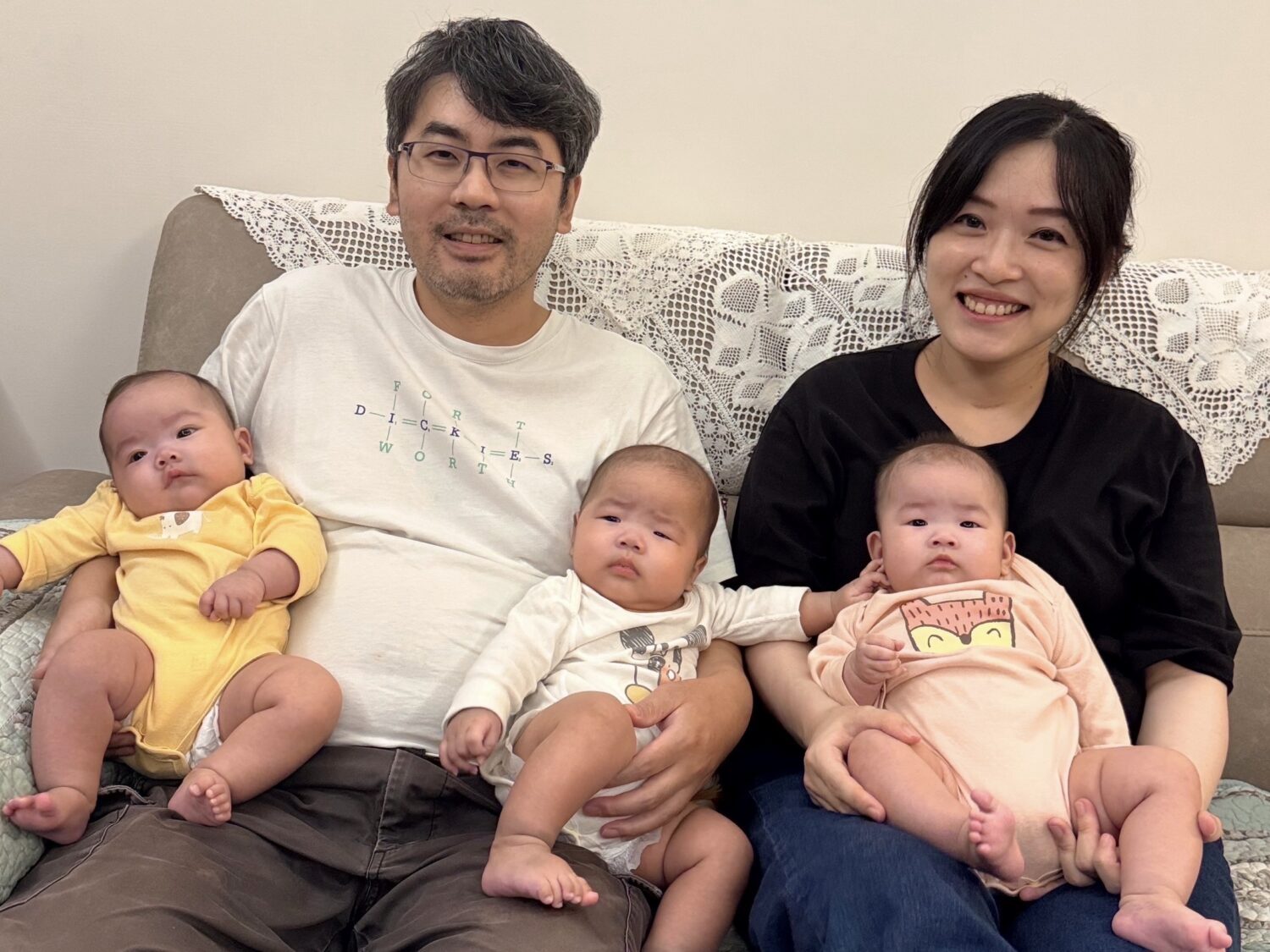 三倍幸福！新竹夫妻喜迎三胞胎　醫婦幼團隊守護母嬰安全
