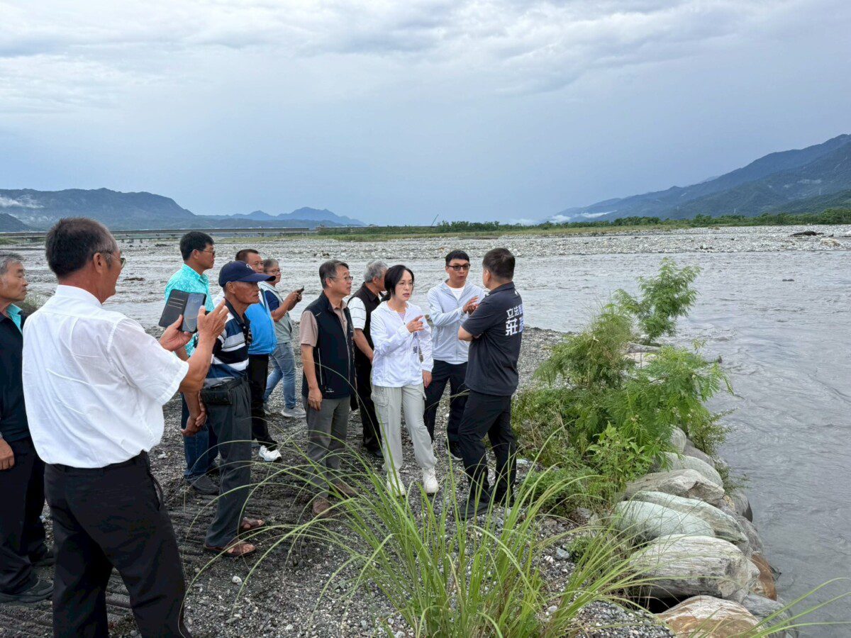 台東池上圳每逢大雨即中斷農用供水立委陳瑩 莊瑞雄争取千萬經費改善 台東池上圳每逢大雨即中斷農用供水立委陳瑩 莊瑞雄争取千萬經費改善