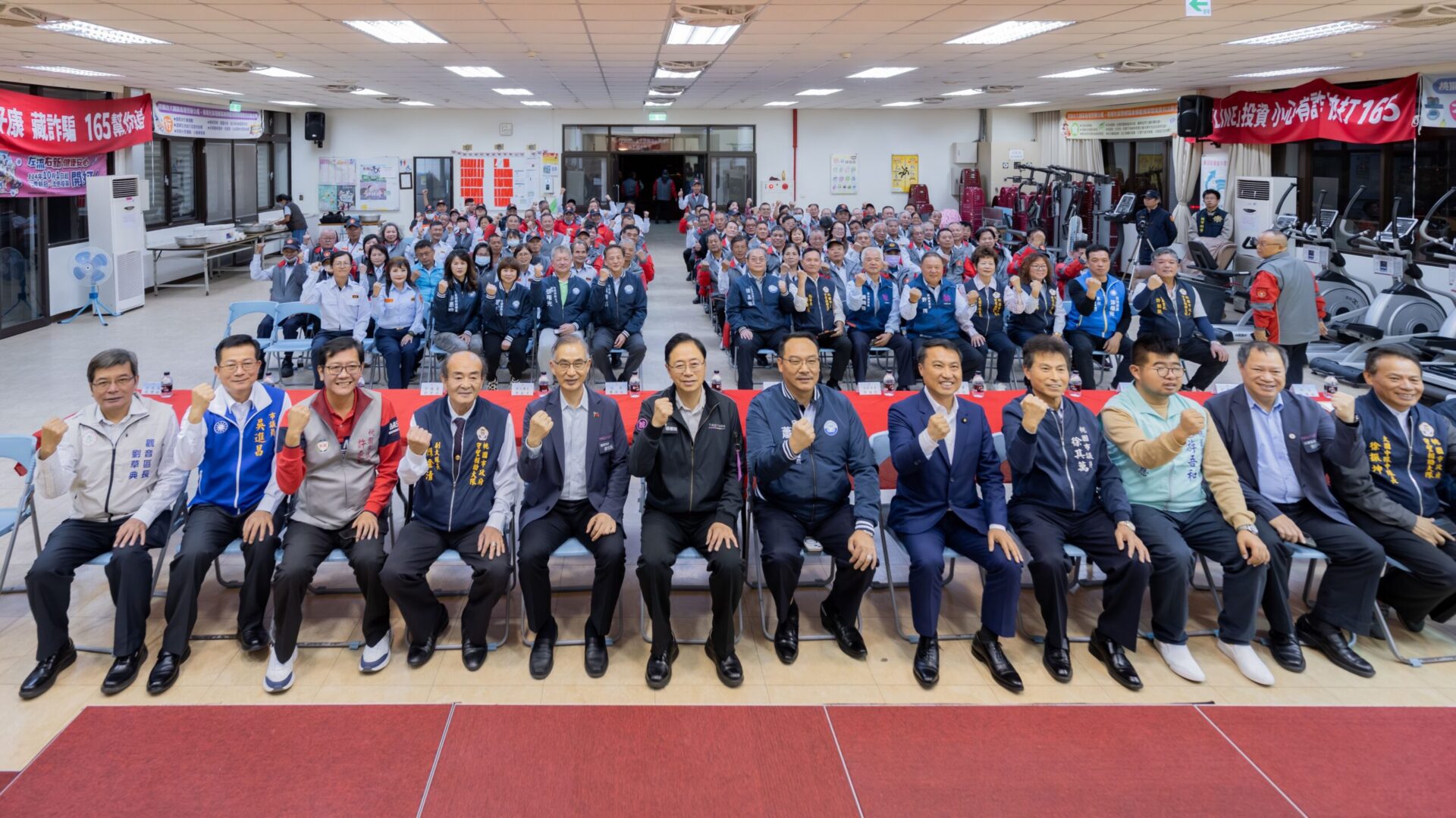 張善政肯定守望相助大隊大園分隊貢獻 盼爭取預算提供完善支援