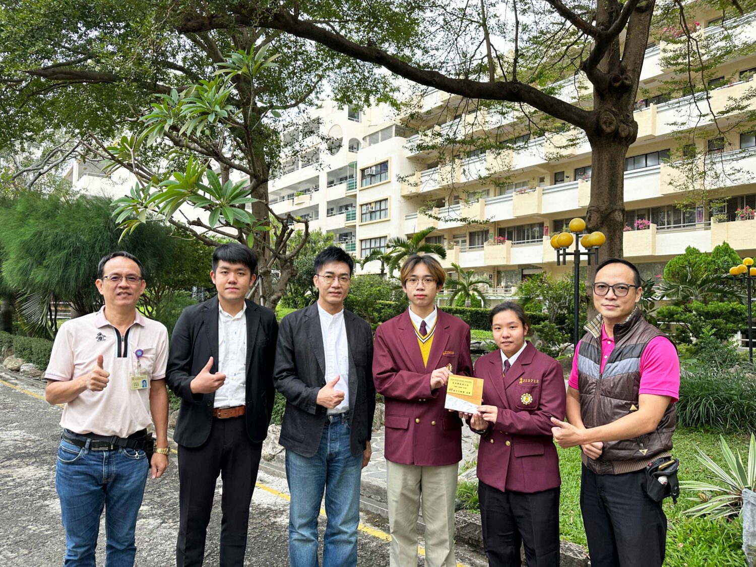 中山工商電機與電子群家電服務隊 喜得第十屆聯電綠獎青年行動獎首獎