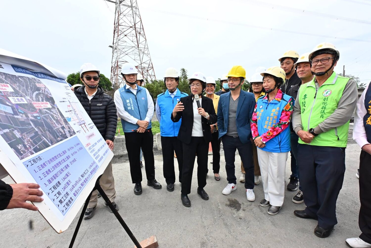 田尾鄉清水溪排水正義橋周邊設施災後復建 守護鄉親通行安全 田尾鄉清水溪排水正義橋周邊設施災後復建 守護鄉親通行安全