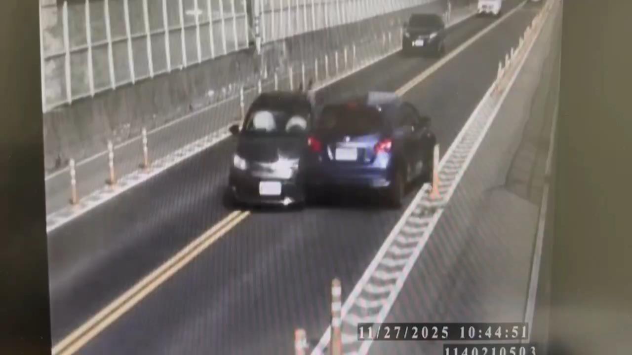 【有片】跨越雙黃線釀禍!平鎮中豐陸橋3車撞成一團 【有片】跨越雙黃線釀禍!平鎮中豐陸橋3車撞成一團