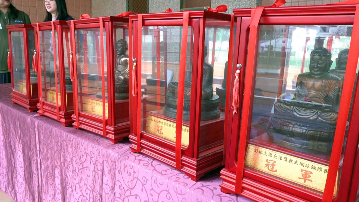 大佛金像獎全國軟網賽開打　彰化縣長擬參選人林世賢宣布教育與運動分立政策