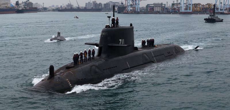 漾新聞|海鯤軍艦第四度浮航海試成功 台船再寫國造里程碑 漾新聞|海鯤軍艦第四度浮航海試成功 台船再寫國造里程碑