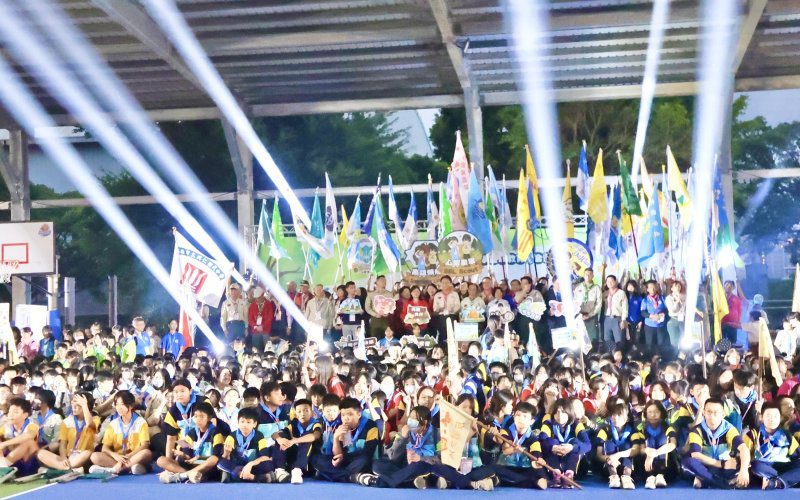 漾新聞|韓國童軍共襄盛舉 高雄國中大露營熱力點燃軍校夜空 漾新聞|韓國童軍共襄盛舉 高雄國中大露營熱力點燃軍校夜空