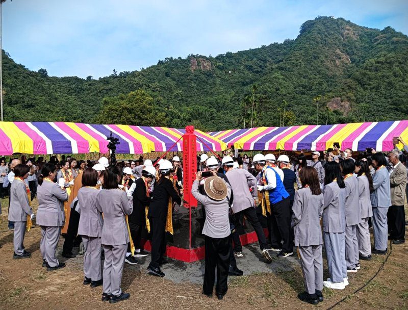 漾新聞|唯心聖教旗山道場興建工程動土