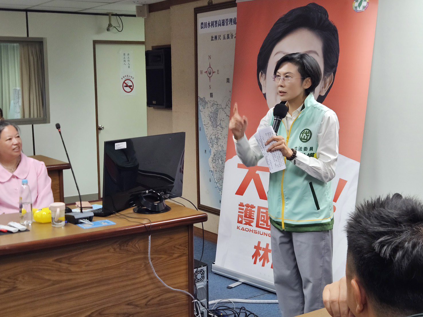 林岱樺提出三項建設獲 獲左營民眾認同! 林岱樺提出三項建設獲 獲左營民眾認同!