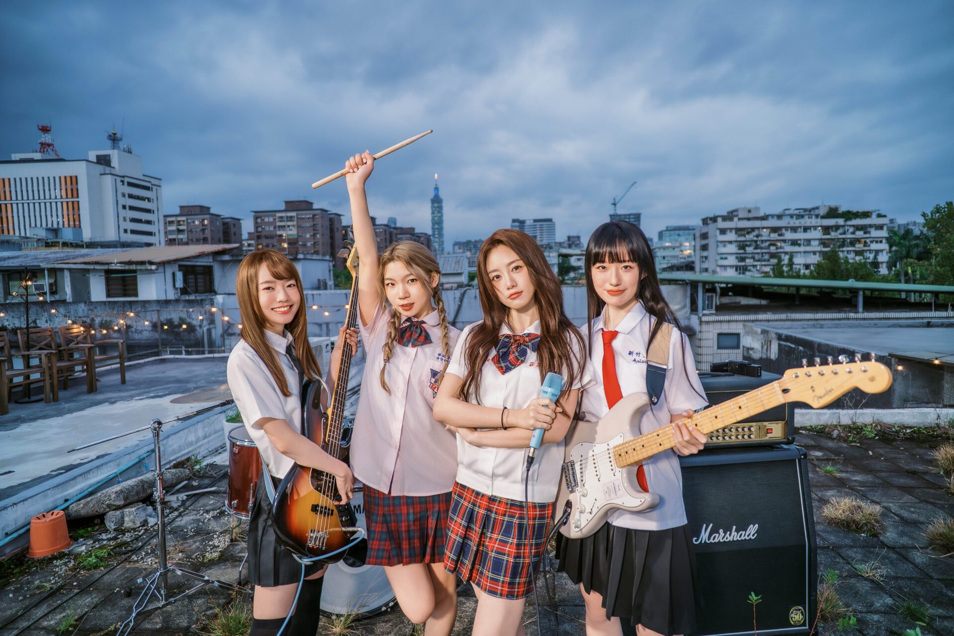 全女子樂團 SmileDash 出道 44萬粉絲集氣 跨年登場