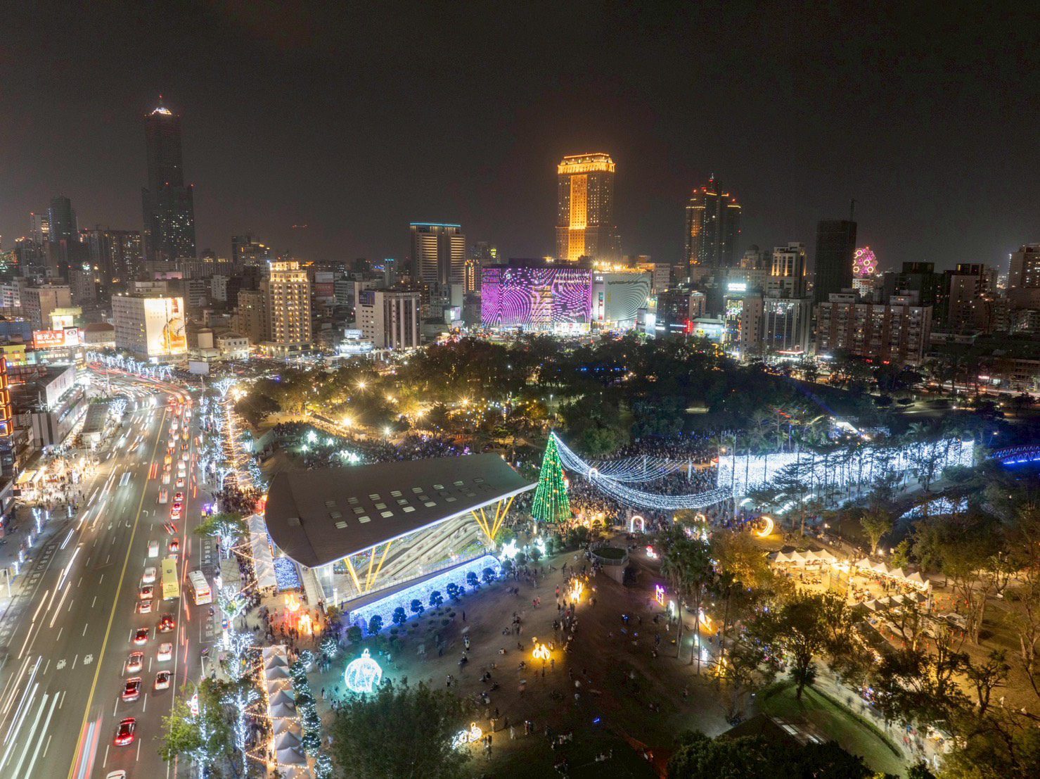 「2025高雄聖誕生活節」中央公園拉開序幕