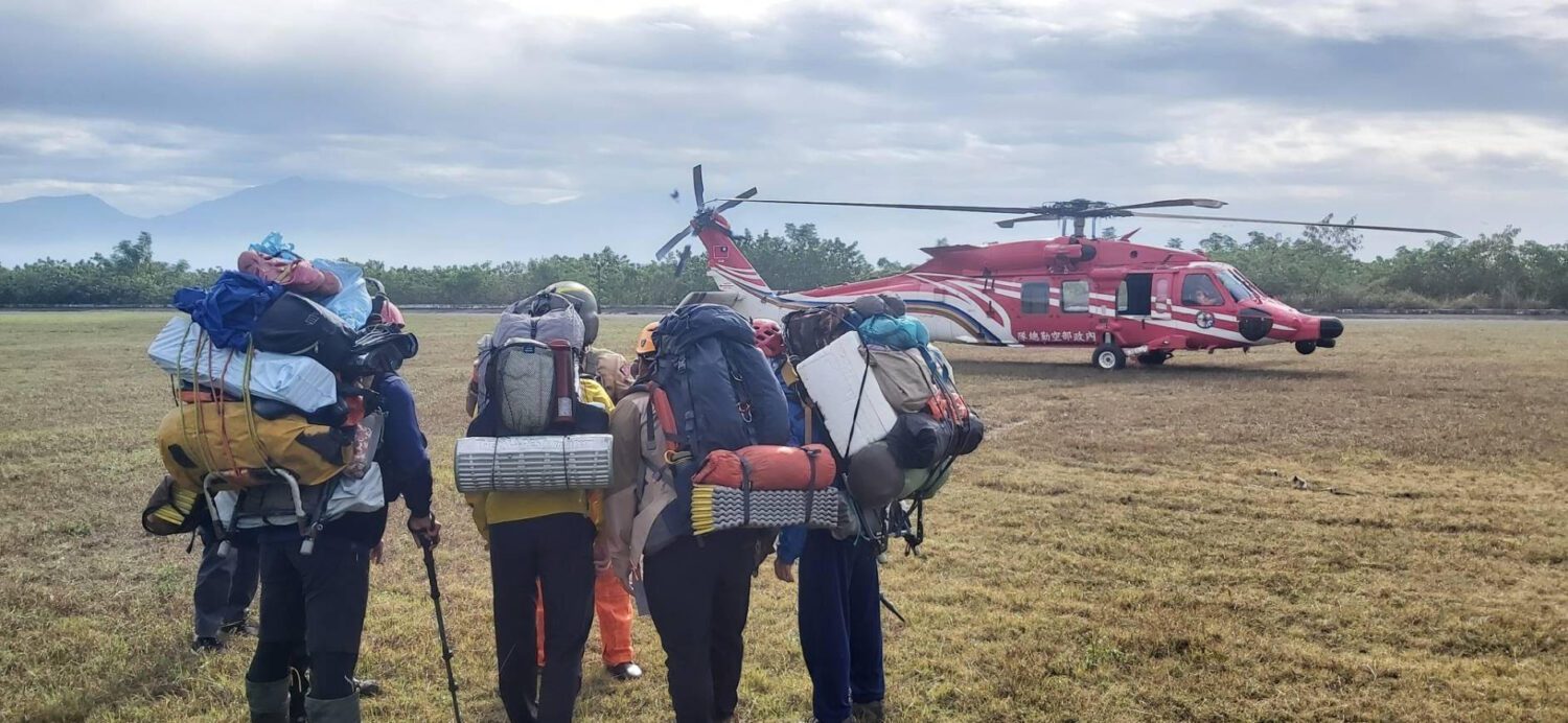 登山客攀爬玉山後四峰失聯 高市消防局持續搜尋救援行動