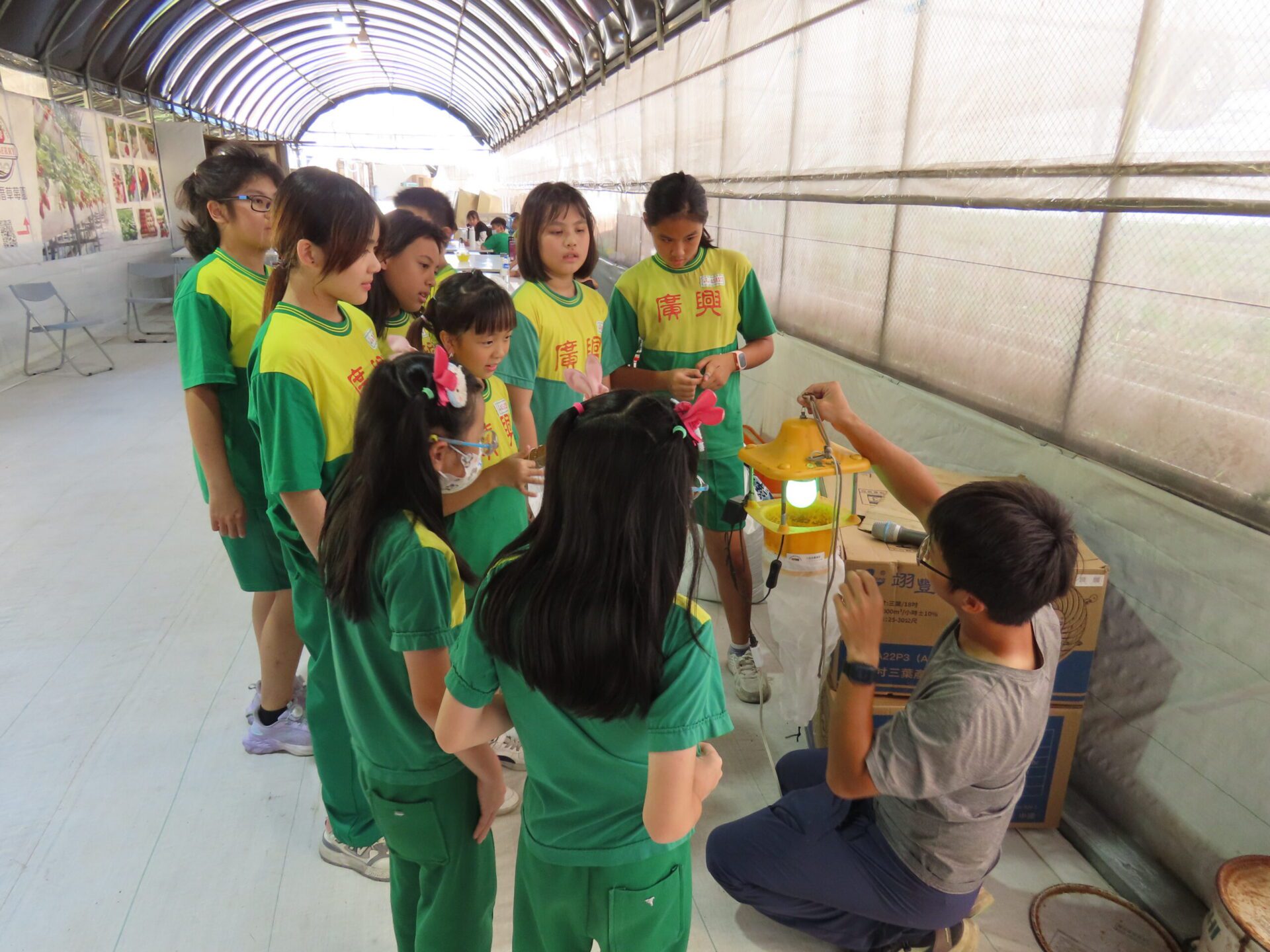 草莓園變教室！八德廣興國小用「水簾科技」培養學子永續思維