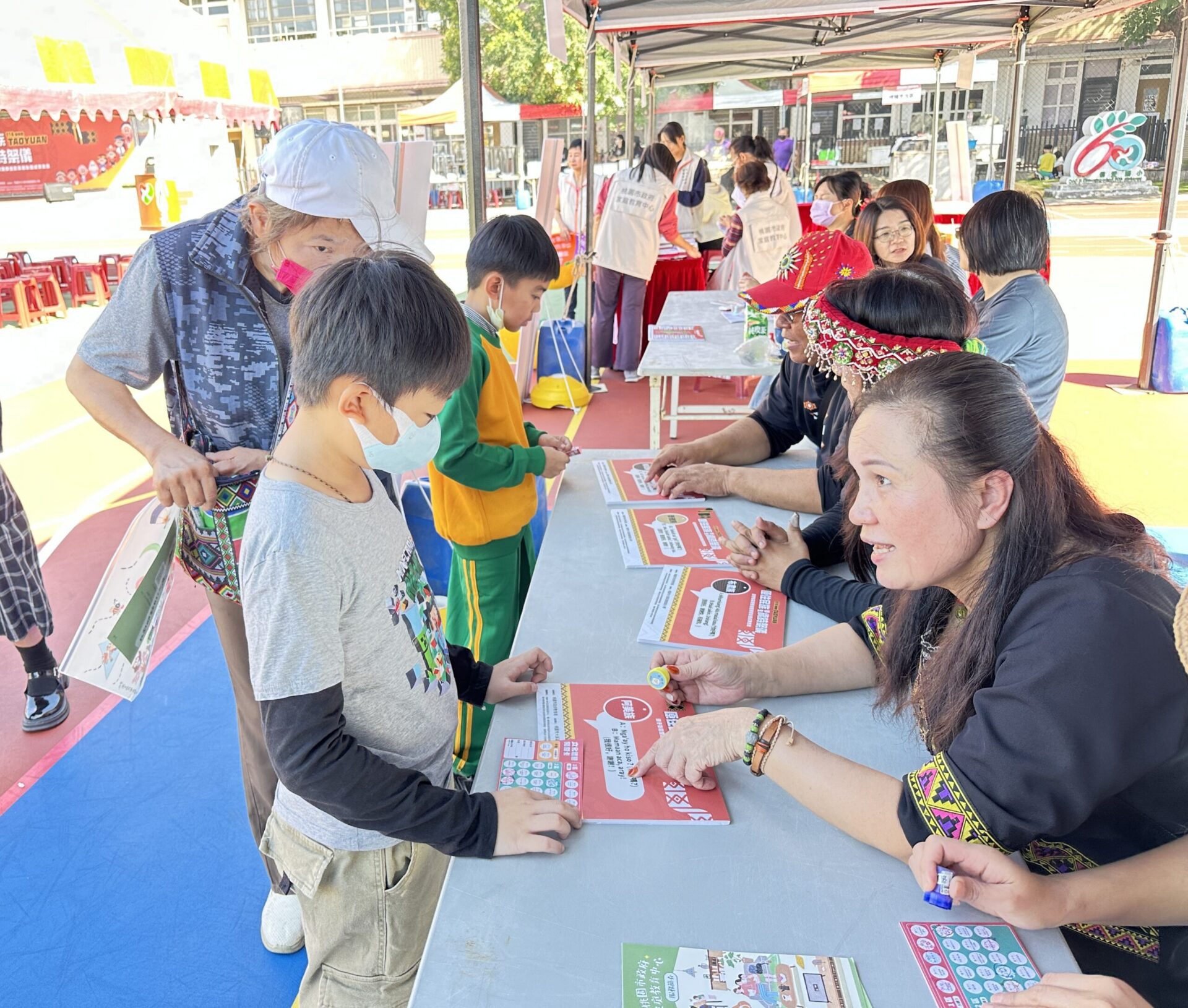 大溪僑愛國小歲時祭儀登場 28闖關引導學子探索原民之美