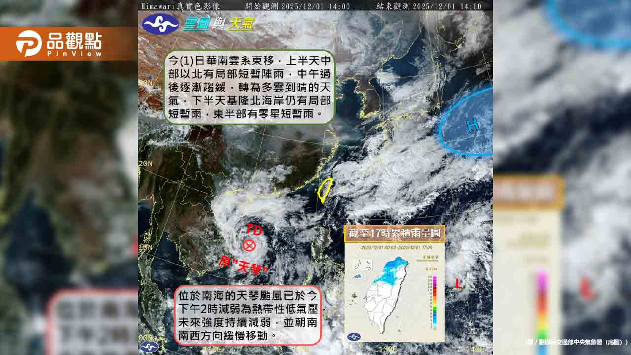 明天變冷!冷空氣南襲「0度線逼近台灣」低溫探12度 明天變冷!冷空氣南襲「0度線逼近台灣」低溫探12度