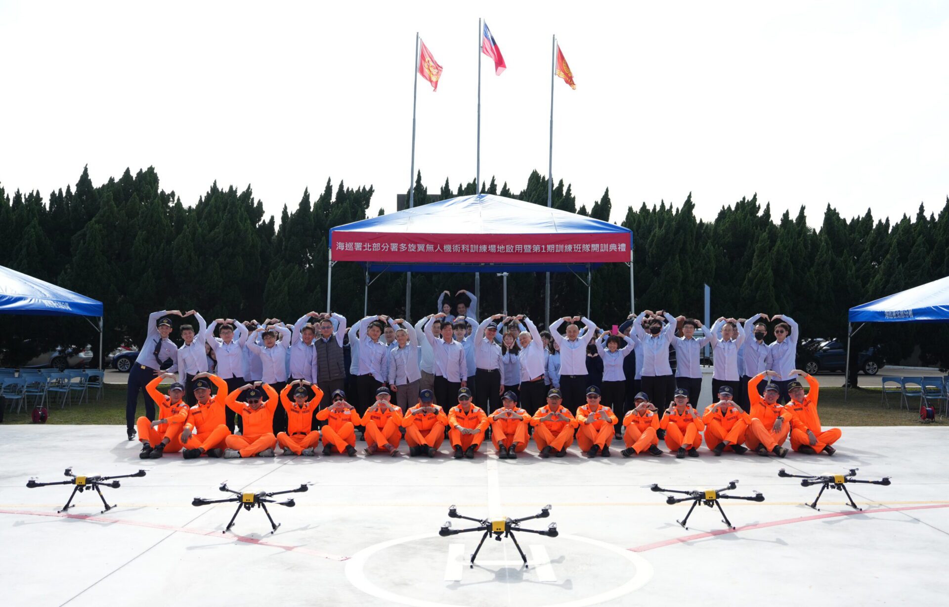 海巡北部分署打造無人機術科訓練場地 目標「人人都是飛手」