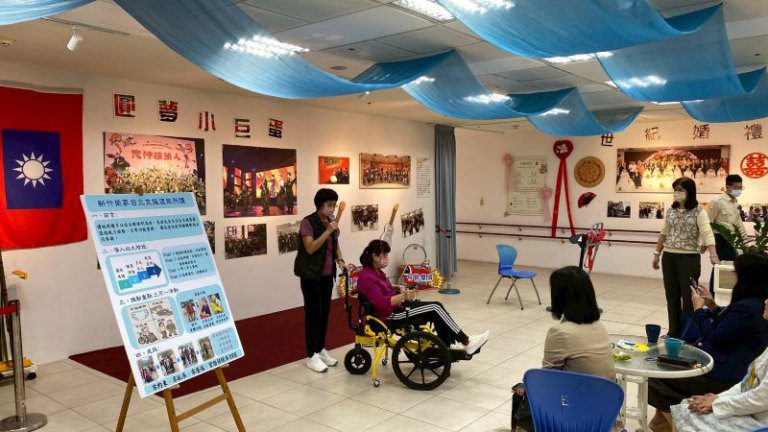 元培醫科大醫管系參訪新竹榮家　展開智慧照護與自立支援復能交流