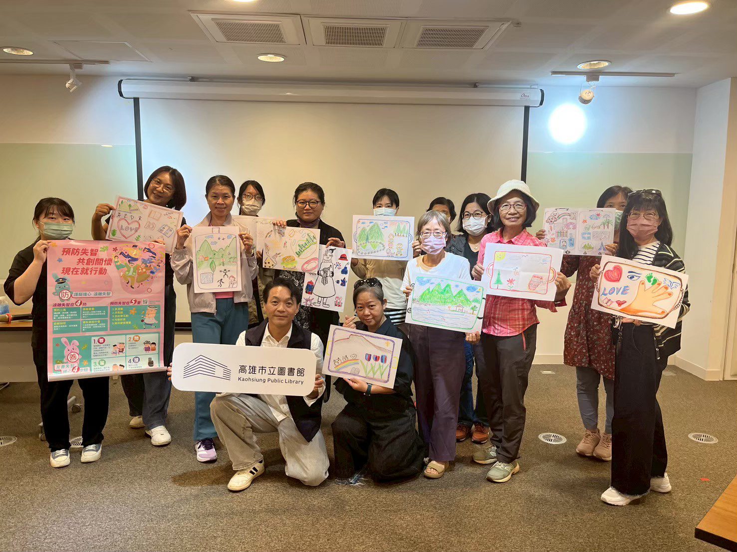 衛生局攜手高市圖 閱讀×健康×高齡友善場域 陪伴長輩共創樂活新生活