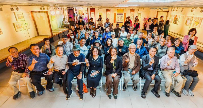 漾新聞|「墨雲玄雅」氣韻生動!陳俊合書畫展雅軒開展 人生筆墨全展現 漾新聞|「墨雲玄雅」氣韻生動!陳俊合書畫展雅軒開展 人生筆墨全展現