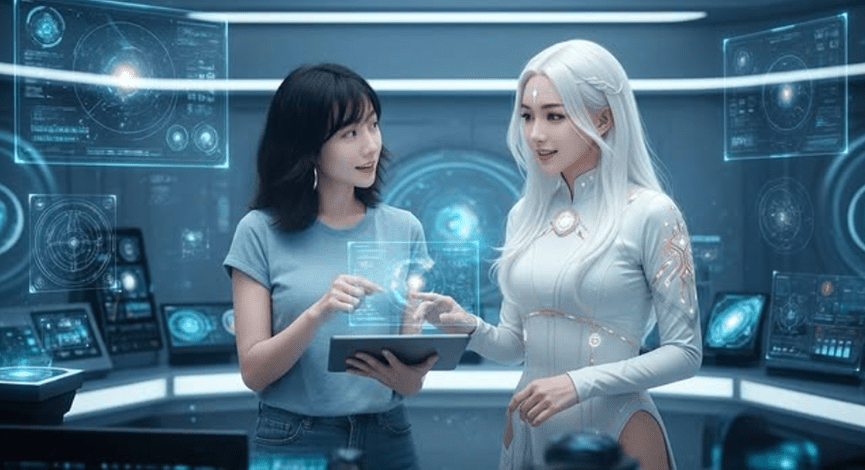 「星際種子」霏霏老師　研發AI光能量系統盼助民眾提升意識