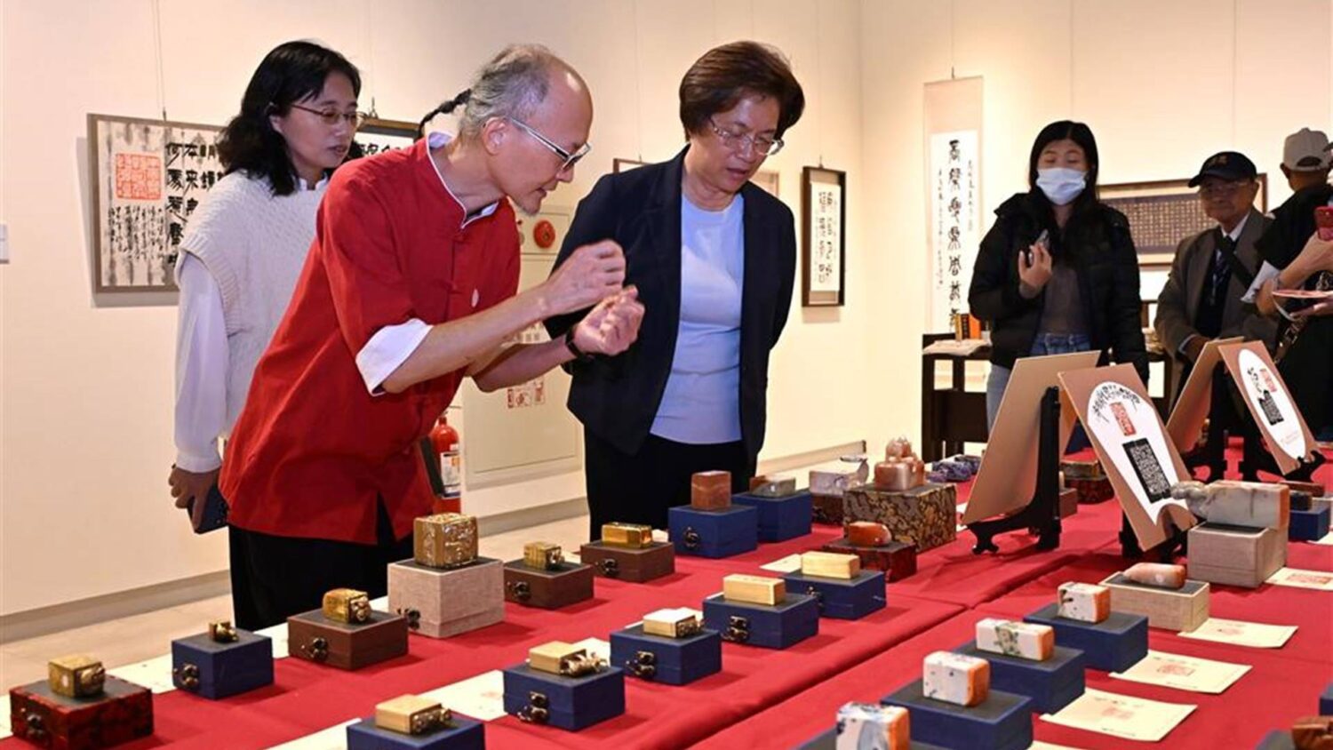 彰化縣美術家接力展第117棒　賴錦源書法篆刻作品展