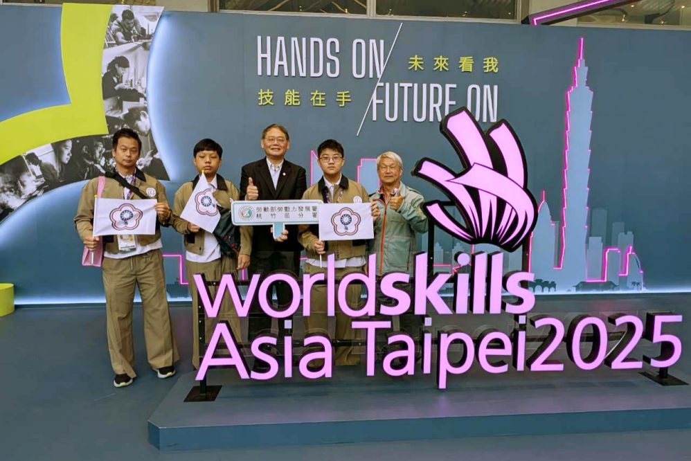 亞洲技能競賽　桃竹苗分署自主機器人奪冠技職量能全面引爆亞洲舞台