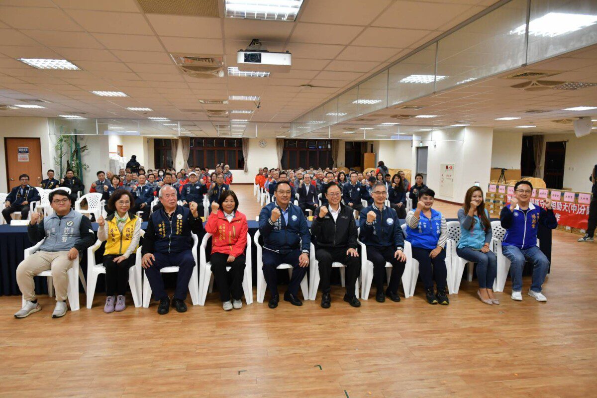 桃園市府慰勞八德守望相助隊 激勵隊員工作士氣