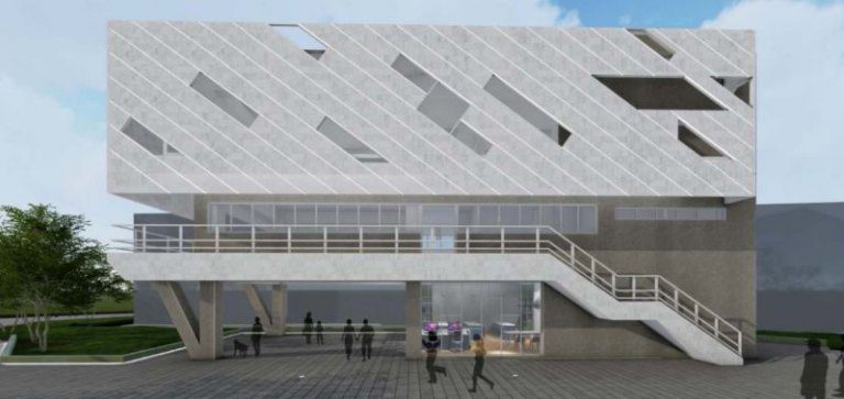 竹北市活動中心泰和館 歷經六度流標終發包動土 竹北市活動中心泰和館 歷經六度流標終發包動土