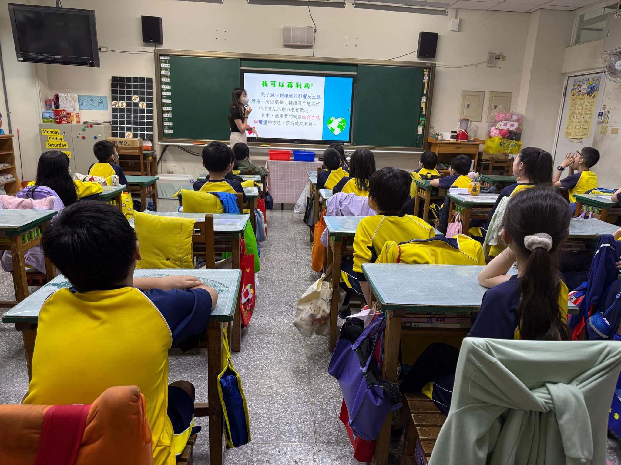 龜山自強國小推動蛋殼再利用 師生製作肥料為植物「加菜」 龜山自強國小推動蛋殼再利用 師生製作肥料為植物「加菜」