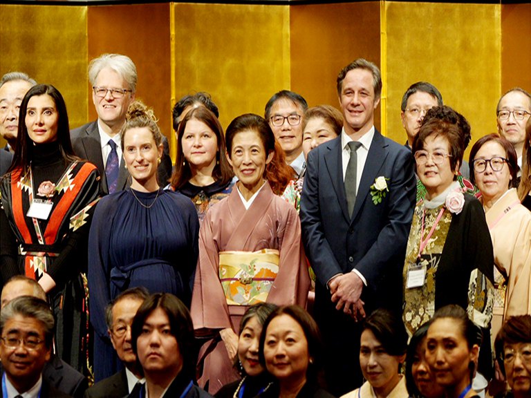 臺南花果參展東京國際花道博覽會 蘭花火鶴優雅登上日本王妃午宴餐桌 臺南花果參展東京國際花道博覽會 蘭花火鶴優雅登上日本王妃午宴餐桌