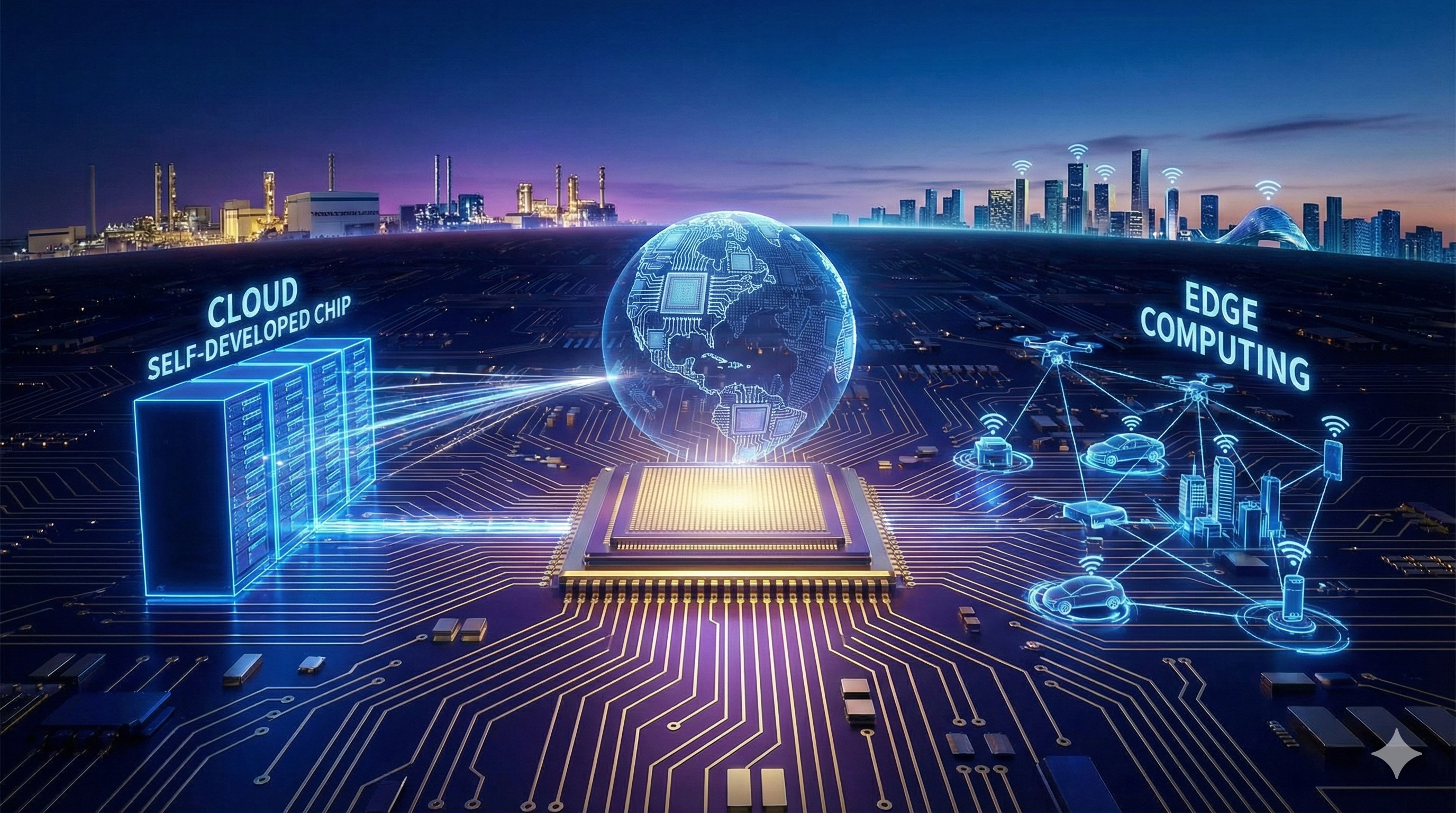 AI半導體新秩序：雲端自研晶片與邊緣運算重塑產業版圖