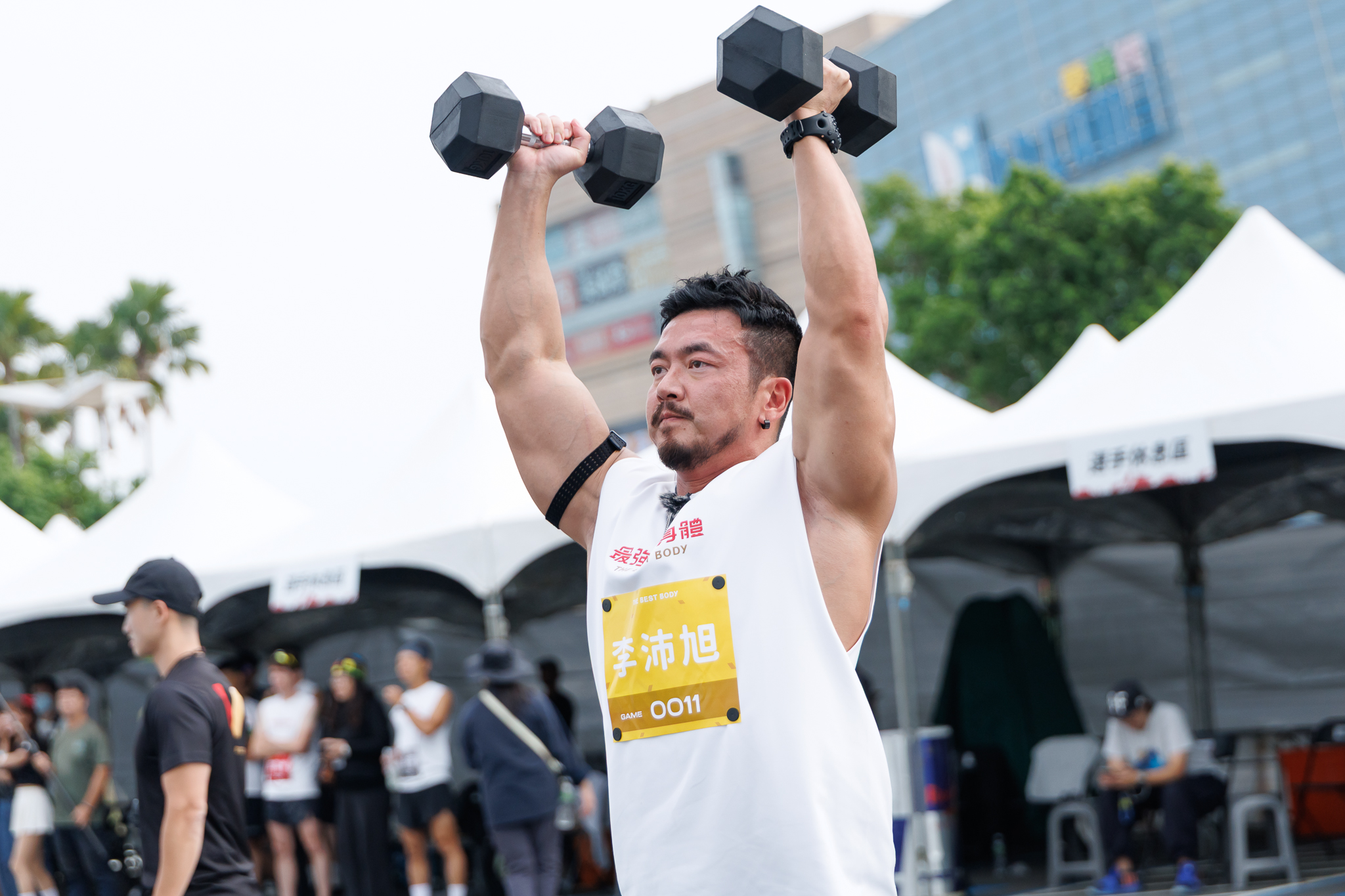 男演員肌肉之戰 龍語申嗆聲沒有對手 許仁杰求情給點面子 筋肉人李沛旭肌肉炸裂爆表