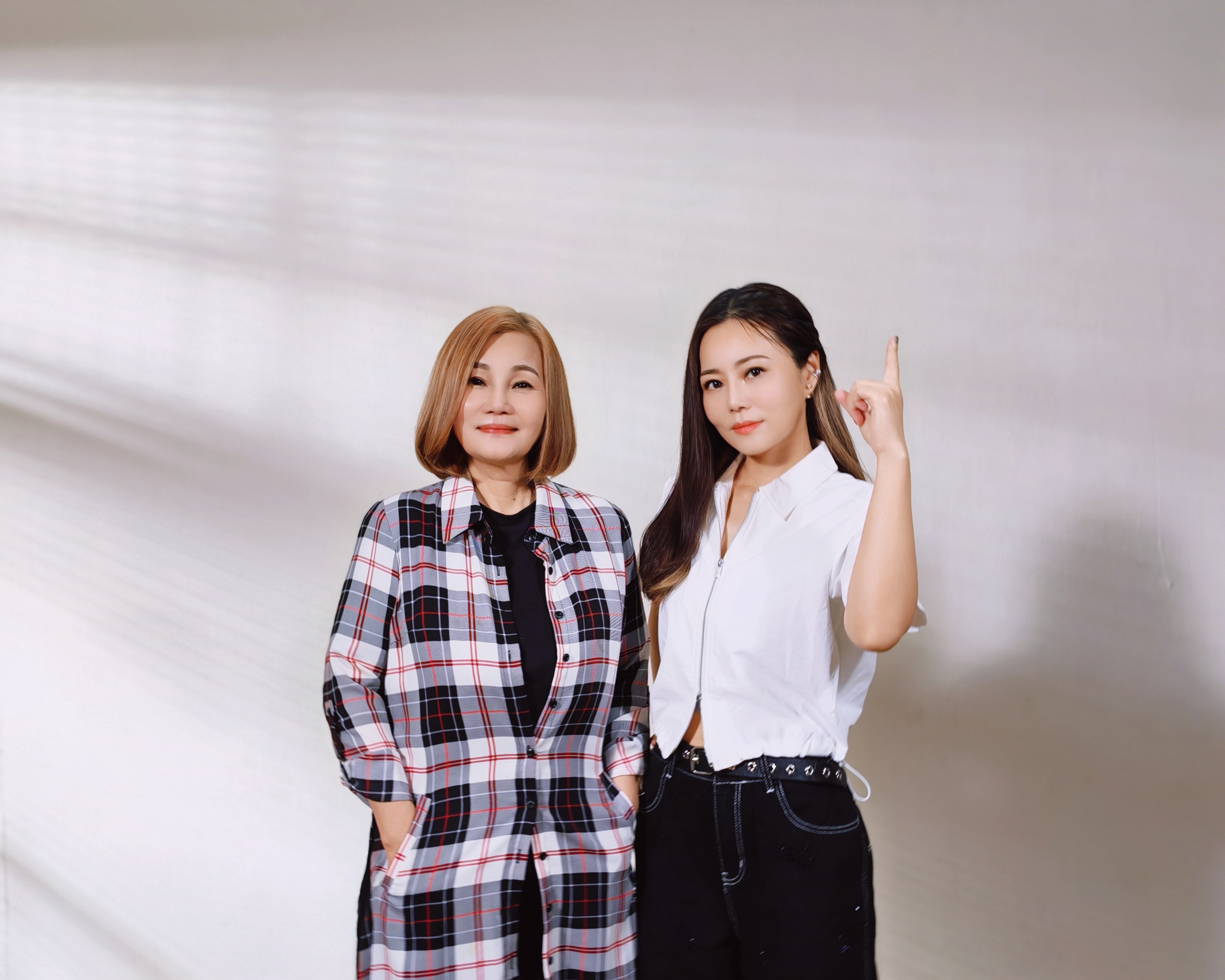 官靈芝 林沛蕎母女首次攜手拍『反詐騙』公益廣告