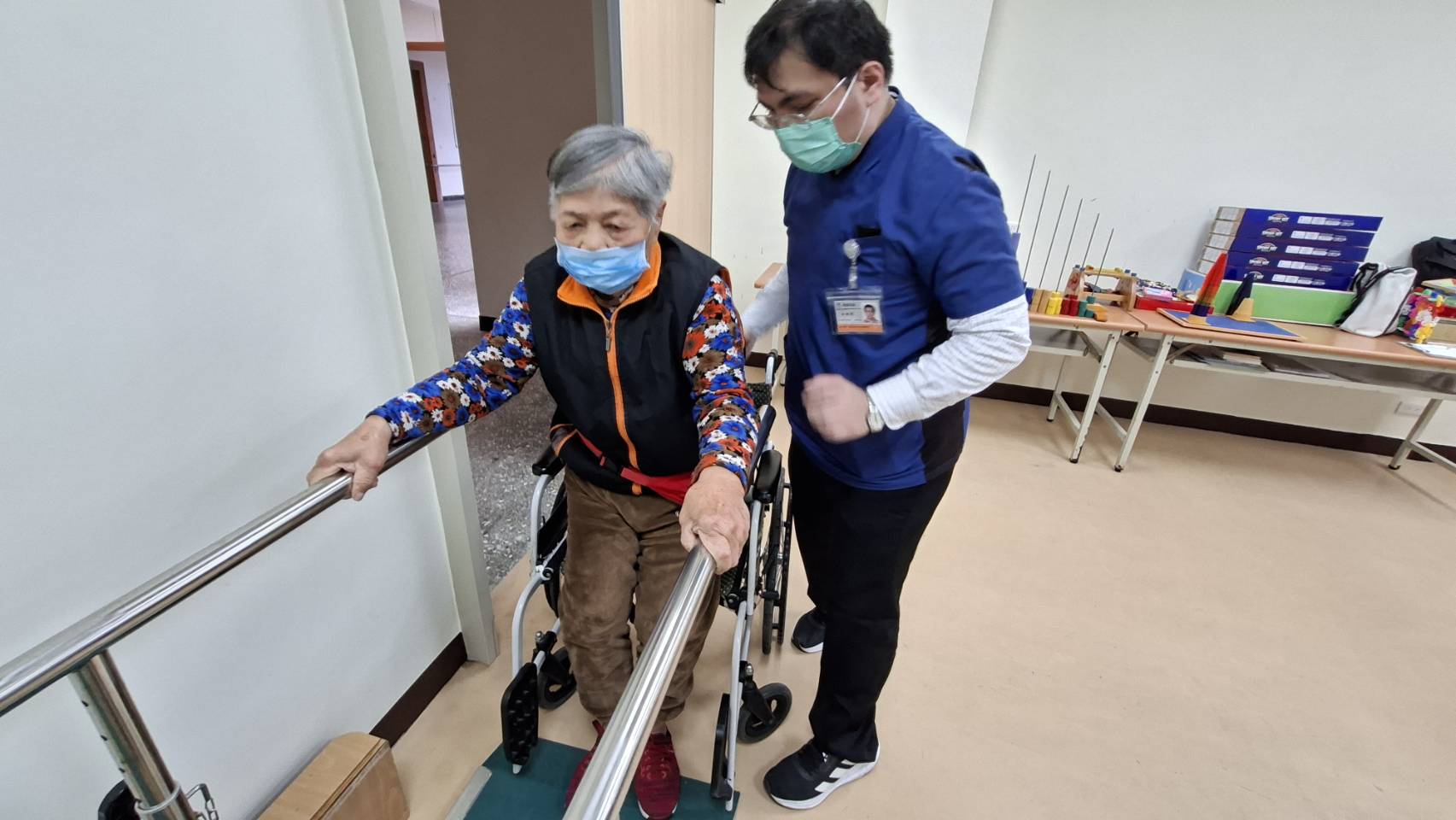 基隆市私立博愛仁愛之家的長輩們對此貼心舉措給予高度肯定。