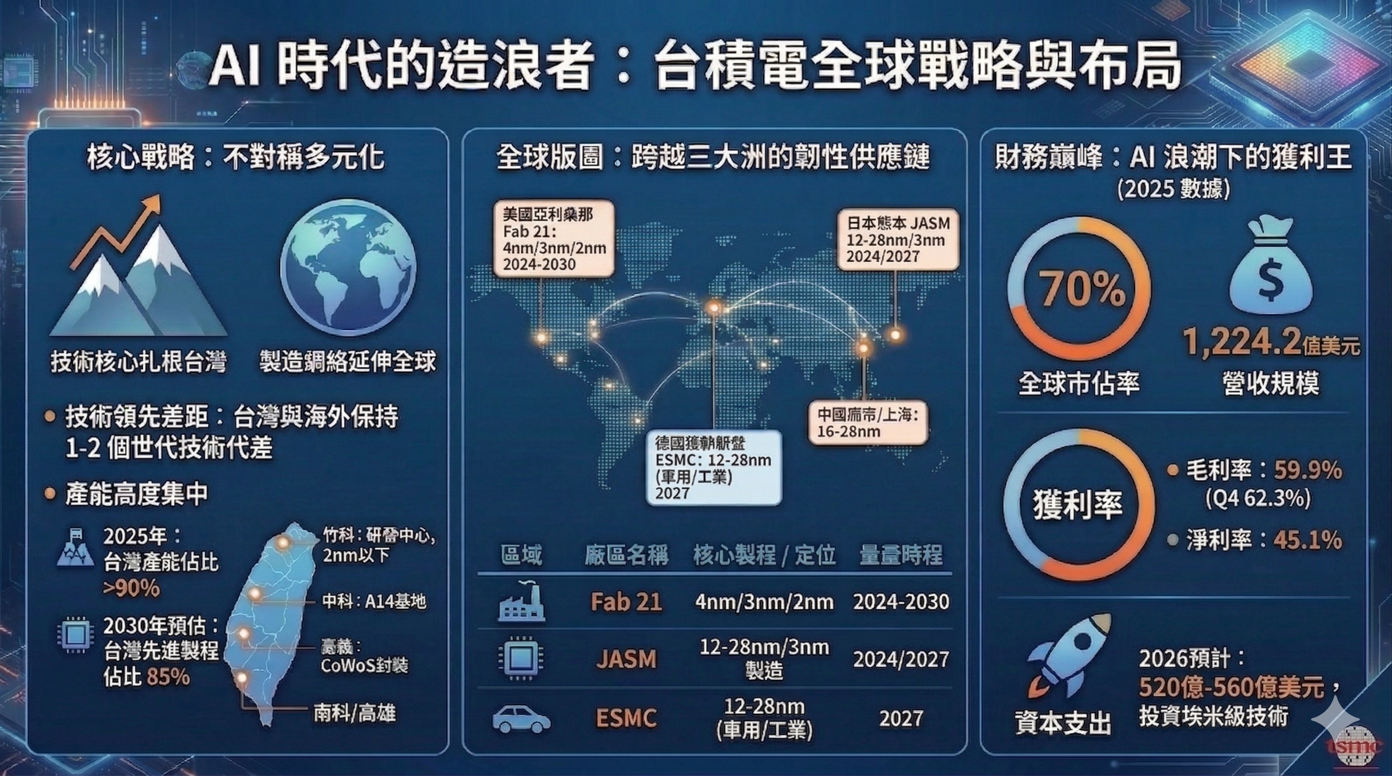 AI時代的造浪者：台積電如何主導全球晶片版圖