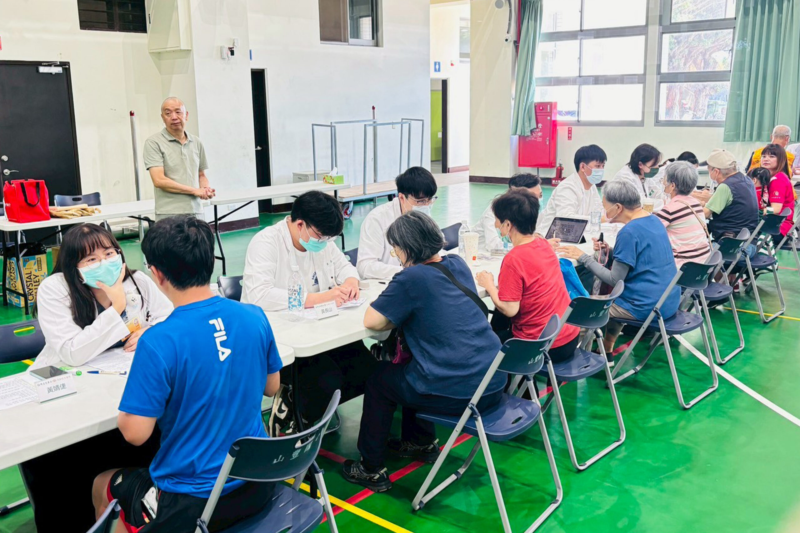 專業中醫團隊深入社區提供義診、健康諮詢及衛教服務實踐ESG打造健康友善生活圈。