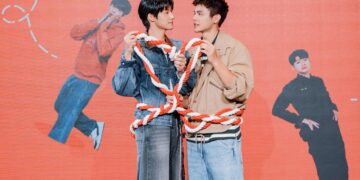 搶先迎接七夕 奇幻BL台劇全球開播 劉育仁 邱以太首映現場被「紅線」纏繞